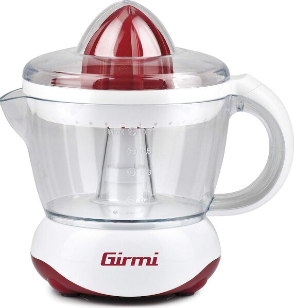 Girmi Spremiagrumi elettrico Capacit 700 ml Doppia coppa di spremitura Potenza 25 Watt colore Bianco Rosso - SR02