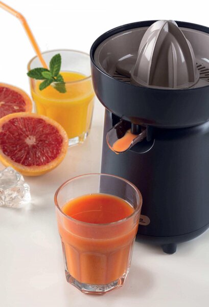 Ariete Spremiagrumi Elettrico Potenza 40 W colore Grigio Scuro - Ariete 417 Citrus Juicer