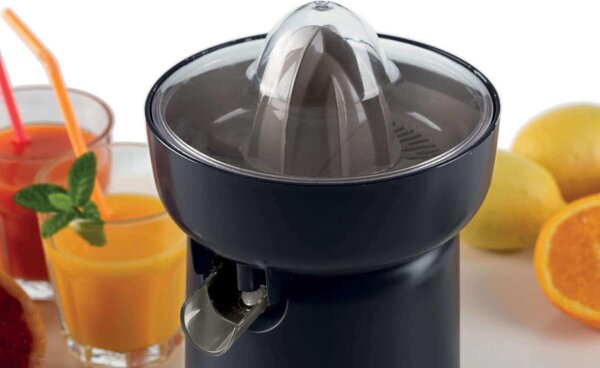 Ariete Spremiagrumi Elettrico Potenza 40 W colore Grigio Scuro - Ariete 417 Citrus Juicer