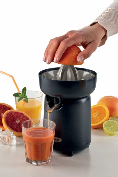Ariete Spremiagrumi Elettrico Potenza 40 W colore Grigio Scuro - Ariete 417 Citrus Juicer