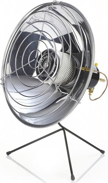DecHome Stufa a Gas a Parabola Infrarossi Potenza 2600 Watt colore Argento - 14007