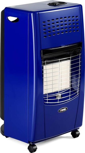 Bartolini Stufa a Gas per Bombola GPL Infrarossi Portatile Potenza 4.2 kW colore Blu - Bella I Color 408