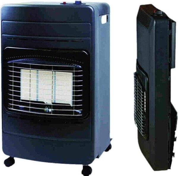 Kasart Stufa a Gas per Bombola GPL Infrarossi Portatile Pieghevole Potenza 4.2 kW Rigel colore Grigio - PO-E01