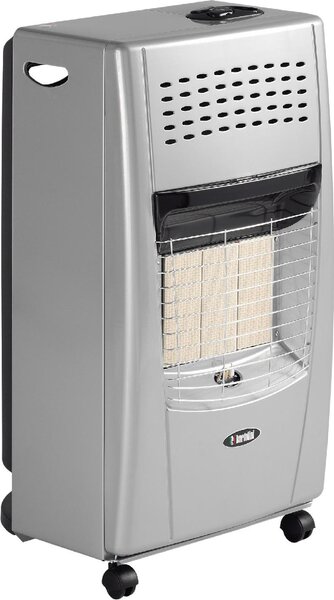 Bartolini Stufa a Gas per Bombola GPL Infrarossi Portatile Potenza 4.2 kW colore Grigio - Bella I Color 213