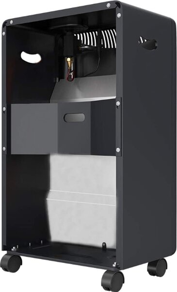 Niklas Stufa a Gas per Bombola GPL Infrarossi Portatile Potenza 4.2 kW colore Nero - NOVA4200