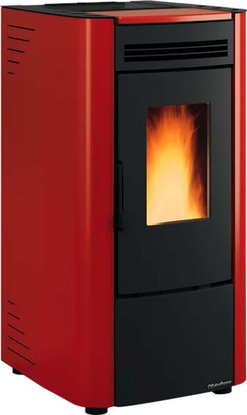 La Nordica-Extraflame Stufa a Pellet Ventilata 6,5 kW Capacit Serbatoio 15 Kg Volume 187 m3 colore Avorio - 1292203 Ketty 5.0