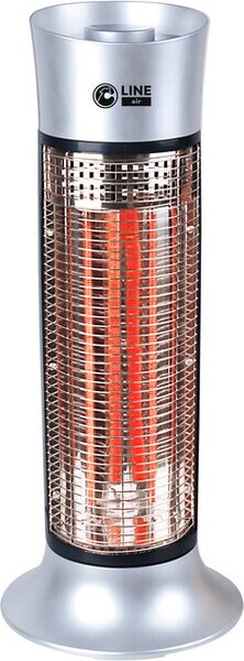 DecHome Stufa a Torre al Carbonio Oscillante Potenza 900 Watt 2 Livelli di Riscaldamento - FJ-CH-16