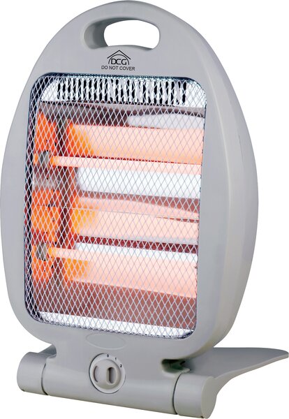 DCG Stufa elettrica ad Infrarossi al Quarzo Potenza Max 800 Watt - QH-90A-NSB80A