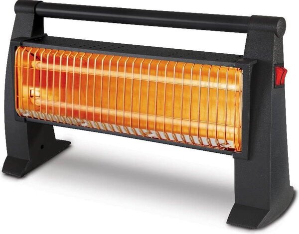 Kumtel Stufa Elettrica al Quarzo Potenza 1200W con Interruttore di Sicurezza - LX-2819
