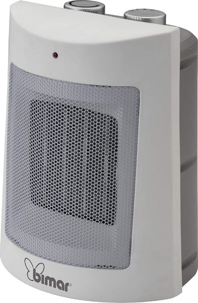 Bimar Stufa elettrica Alogena a basso consumo Potenza 1500 Watt con Termostato - HP108