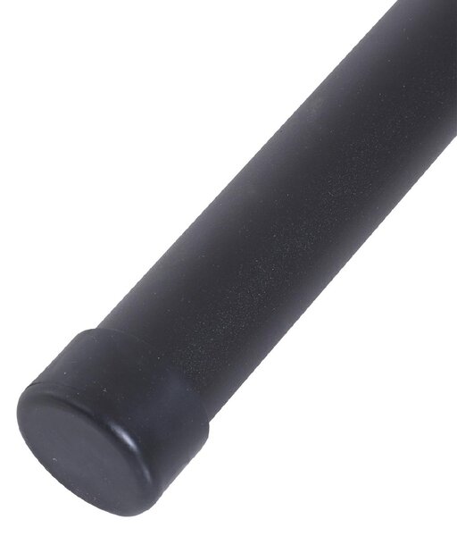 VivaGarden Supporto per Amaca da Giardino in Metallo 280x120x110 cm Portata 150 Kg colore Nero