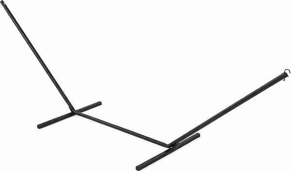 VivaGarden Supporto per Amaca da Giardino in Metallo cm 360x92x115 Portata 150 Kg colore Nero