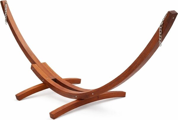 Giardini del Re Supporto per Amaca da Giardino Singola in Legno di Larice cm 316x120x120