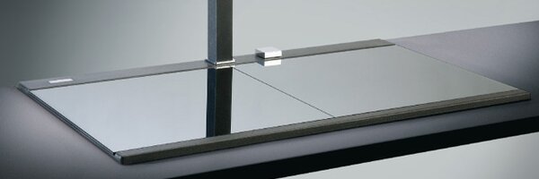 Plados Tagliere in cristallo per Linea Lux dimensioni 405 x 430mm - TAGCRLUX Nero