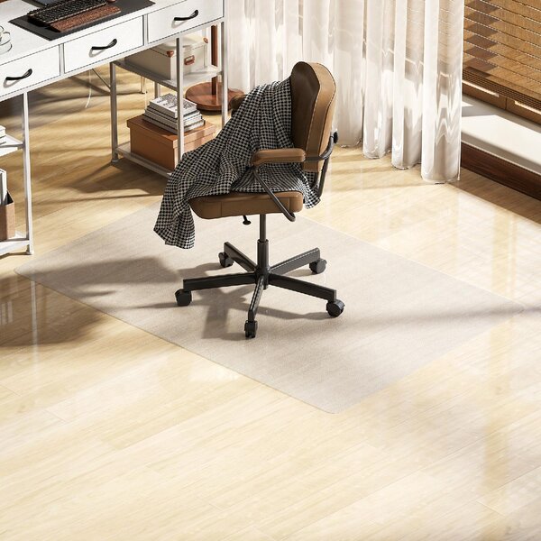 DecHome Tappetino Salvapavimento 100x150 cm in Plastica Trasparente per Sedia da Ufficio - L6541CR