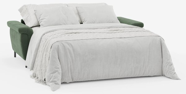 Capri divano letto di design con piedini alti - poggiatesta reclinabil
