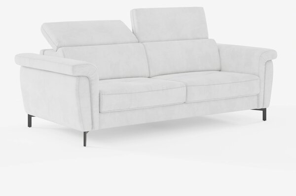Capri divano letto di design con piedini alti - poggiatesta reclinabil