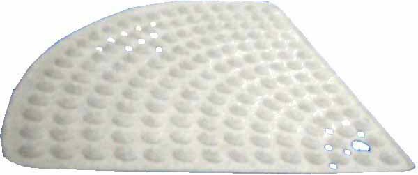 Ridap Tappeto Doccia Non Slip cm 60 Angol. Bianco - 2V112A01A001006