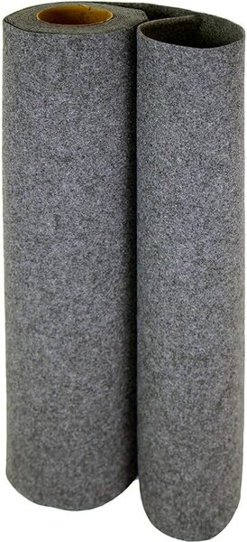 Divina Home Tappeto Moquette Guida Passatoia per Interno Esterno H 1x30 mt colore Grigio - SY493DH16
