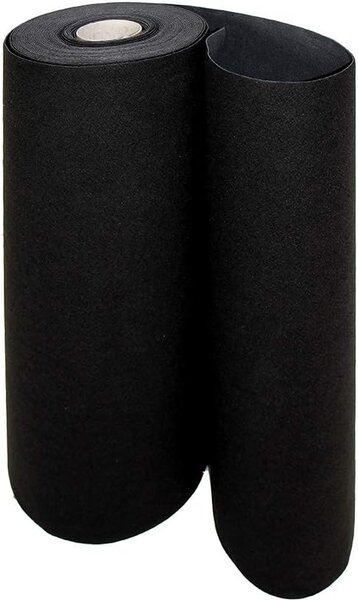 Divina Home Tappeto Moquette Guida Passatoia per Interno Esterno H 1x30 mt colore Nero - SY509DH14