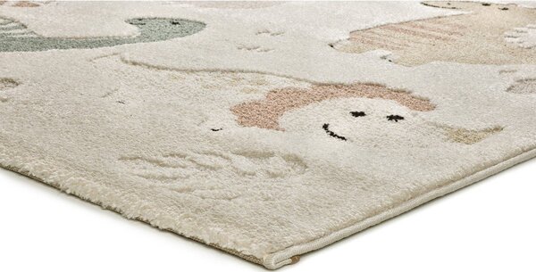 Tappeto per bambini beige 120x170 cm Clown – Universal