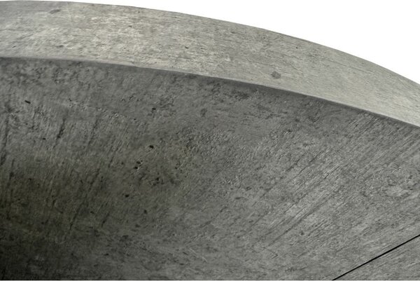 DecHome Tavolo Consolle Allungabile 3 metri Ingresso Design Moderno Dimensioni 50-300x90x76 cm colore Grigio Cemento