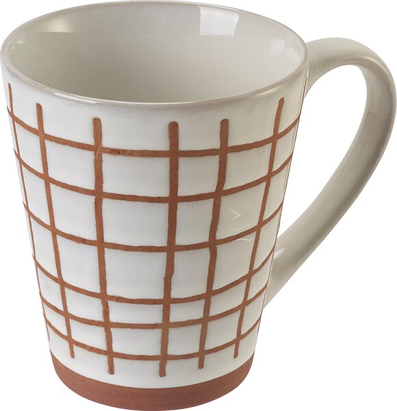 Villa deste Tazza Mug in gres 369 ml Geometry Colore Assortito - 5908660