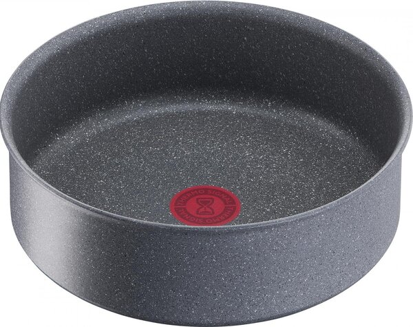 LAGOSTINA Tegame a Induzione Antiaderente in Alluminio 24 cm Rivestimento Mineralis colore Grigio - Ingenio Mineralis Green