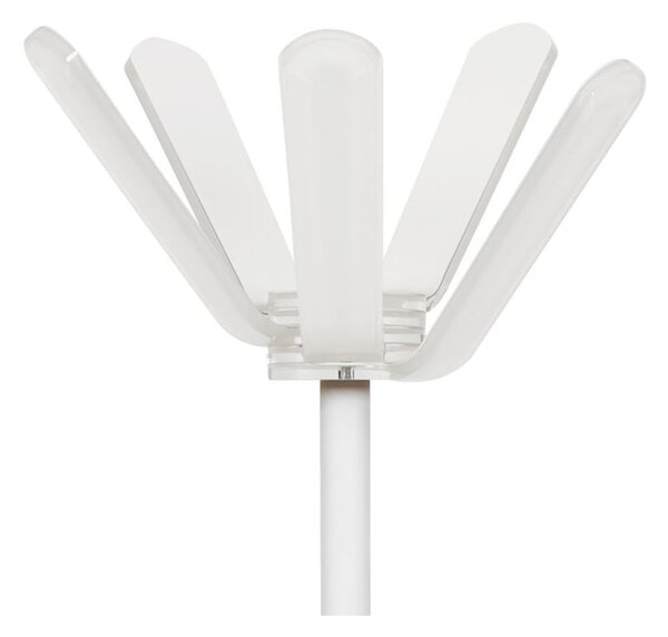 Appendiabiti in Metallo con portaombrelli diametro 33xh170 cm CONDOR in metallo laccato porta abiti colore bianco