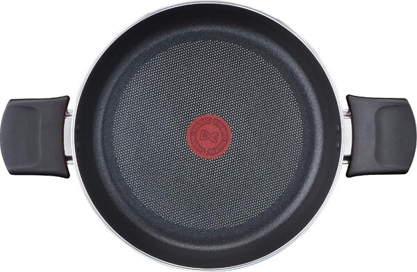 LAGOSTINA Tegame a Induzione Antiaderente Rotondo in Alluminio 2 Manici cm 26 - Cucina Mediterranea