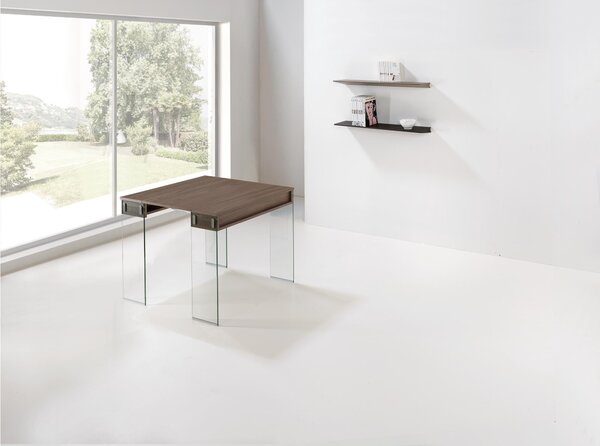 Tavolo-consolle allungabile (4 allunghe) CITY DA 45 min A-Max 270x90xh75 CM