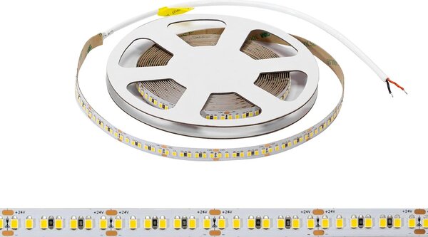 Striscia LED 24V 20W/m Alta Efficienza Professionale - IP20 - 5 metri