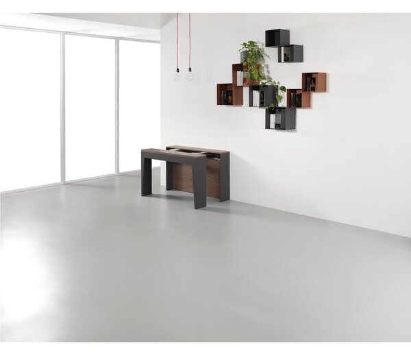 Tavolo-consolle allungabile MARVEL plus Dimensioni chiuso 45x120x75h Dimensioni apertura massima: 285x120x75h cm