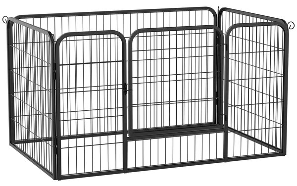 Outsunny - Recinto per cuccioli - Recinzione per animali - dimensioni: 125x80x70