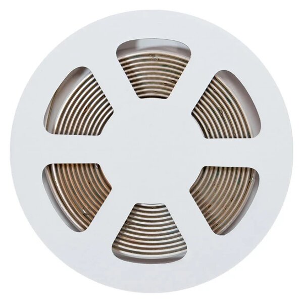 Striscia LED COB 24V 15W/m Tagliabile Ovunque Professionale IP20 - 5 metri