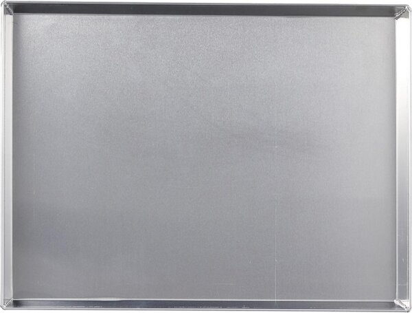 BALLARINI Teglia Forno per Pizza Rettangolare in Alluminio Puro 40 x 30 cm colore Argento
