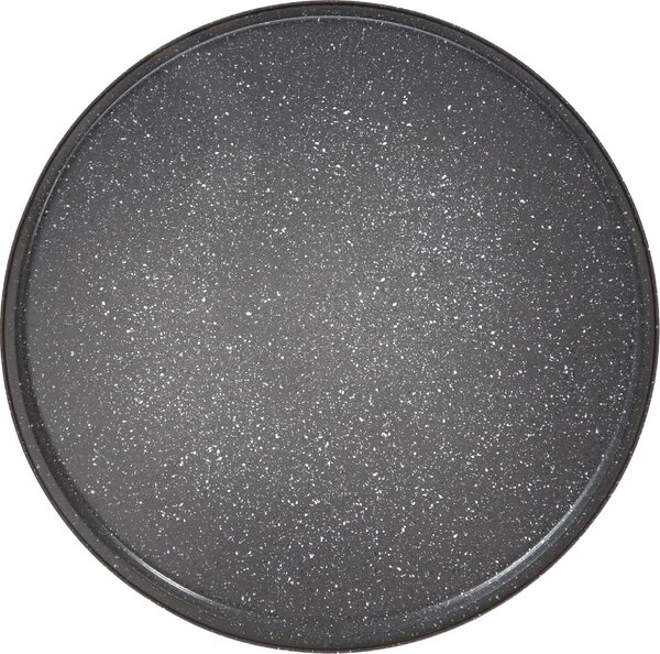 Aeternum Teglia Forno per Pizza Antiaderente Rotonda in Alluminio Rivestimento in Pietra 33 cm colore Grigio - Bakeware Petravera