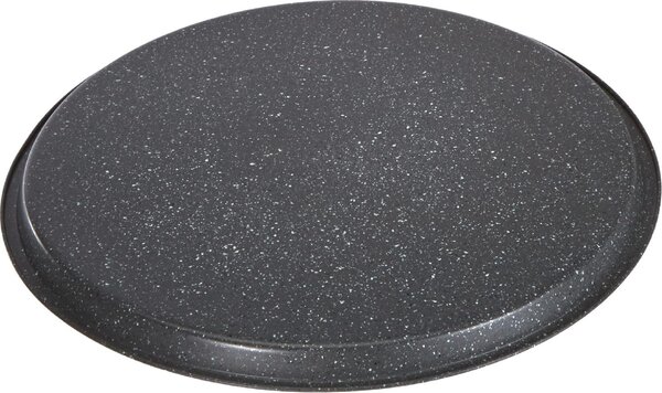 Aeternum Teglia Forno per Pizza Antiaderente Rotonda in Alluminio Rivestimento in Pietra 33 cm colore Grigio - Bakeware Petravera