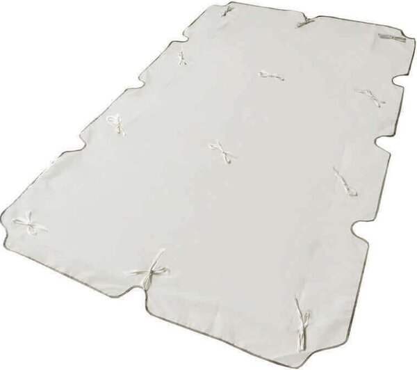 VivaGarden Telo Copertura per Dondolo da Giardino in Poliestere Dimensioni 200x112x1 cm colore Bianco