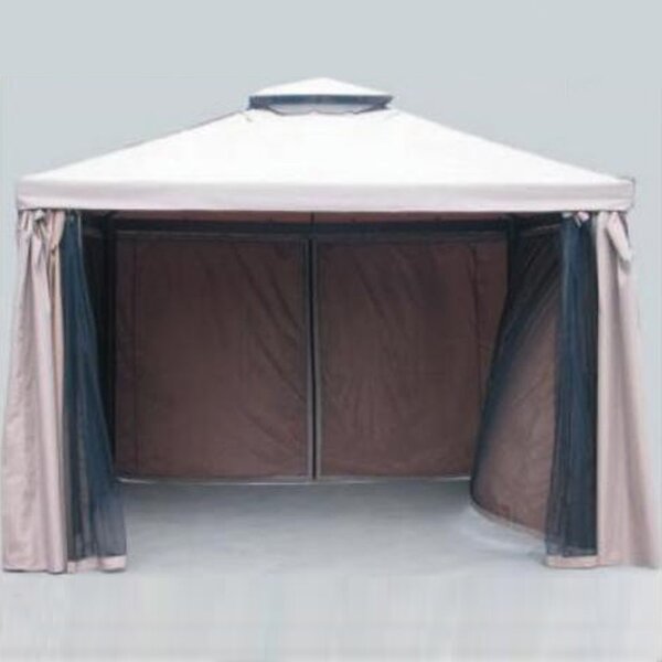 Giardini del Re Teli per Gazebo 3x4 mt Set da 4 Teli Laterali per Gazebo Sahara