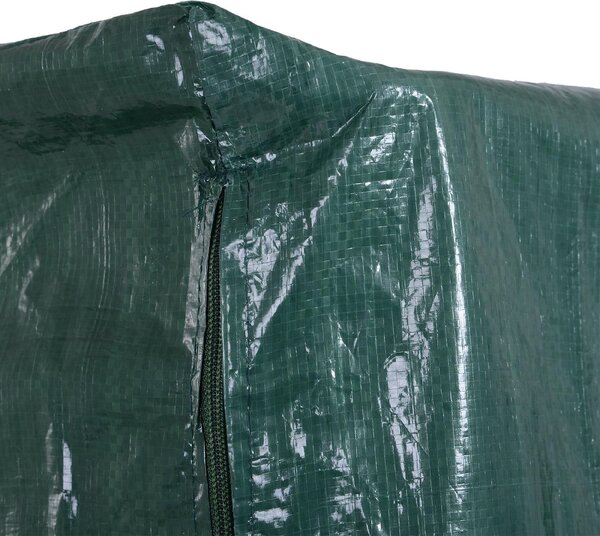 VivaGarden Telo Di Copertura Per Mobili da Esterno Impermeabile Anti Muffa con Fissaggio In Pe Verde 215x155x150 cm