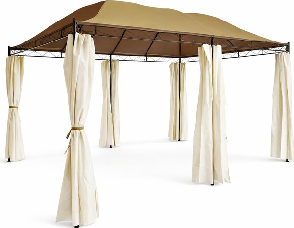 Brixo Telo per Gazebo 3x4 mt in Acciaio - Barbados34