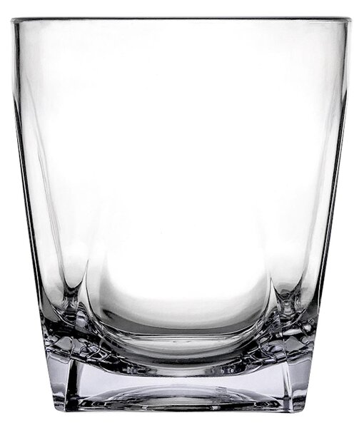 Bicchieri bassi tumbler - in SAN set 6 pezzi trasparente incolore, dimensioni 8x8xH9 cm, peso 0,64 kg trasparenti grande resistenza