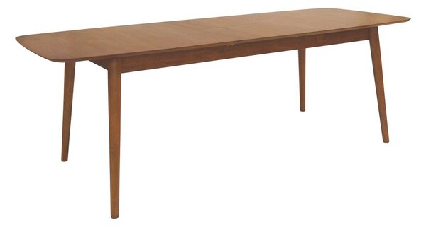 Tavolo da pranzo con effetto noce allungabile con estensione 90x180 cm Montreux – Actona