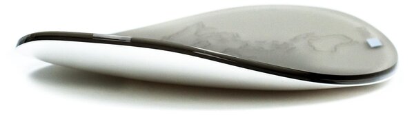 Vuotatasche global thinking taupe satin white, spessore 5 mm