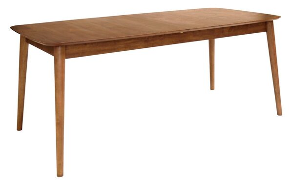Tavolo da pranzo con effetto noce allungabile con estensione 90x180 cm Montreux – Actona