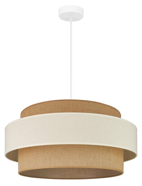 Lampada a sospensione Duolla, Space, Beige, Camera da letto, Tessuto / Tessile, Giovanile