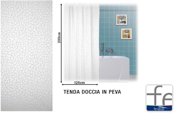 Feridras Tenda Doccia in Peva cm 120x200 - R187052