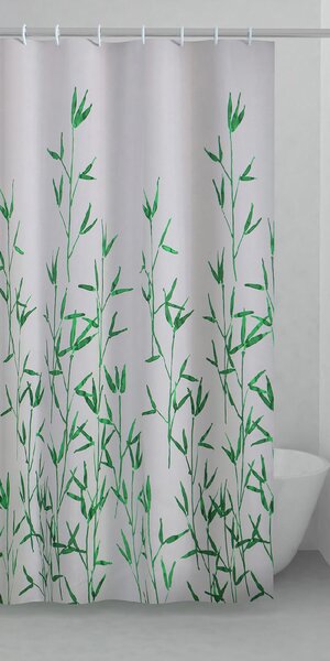 GEDY Tenda Doccia in poliestere 120x200 cm colore Verde - TTE 1304 1230 G.Eucalipto