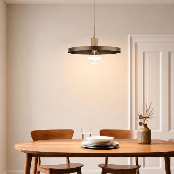Lampada a sospensione Sila TK Lighting, dimmerabile, Marrone / Ruggine, Soggiorno / Sala da pranzo, Metallo, Moderno, Lampada a sospensione